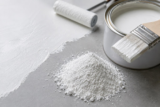 Talc powder in paint industry